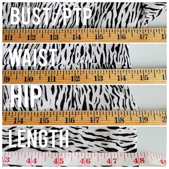 Christina Grant 80s Retro Pencil Dress M White Black Chic Career Statement - Picture 8 of 9